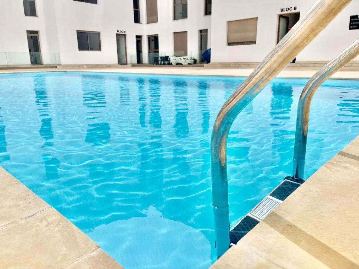 Appart Agadir Bay Centre Piscine Plage A 5Mnts A Pieds Esterno foto